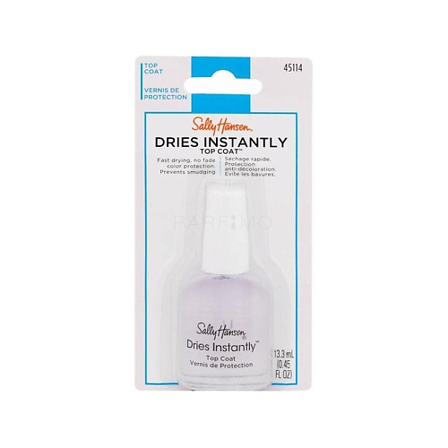 Верхнее покрытие для гель-лаков SALLY HANSEN Быстросохнущее верхнее покрытие для ногтей Dries Instantly Top Coat