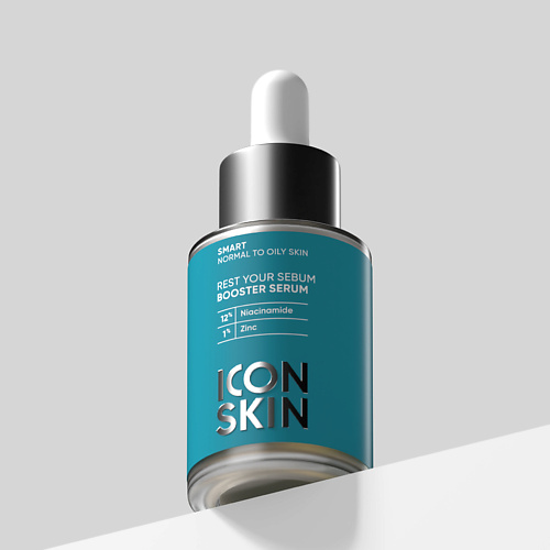 

ICON SKIN Сыворотка-концентрат для лица с ниацинамидом Rest Your Sebum 30.0, Сыворотка-концентрат для лица с ниацинамидом Rest Your Sebum