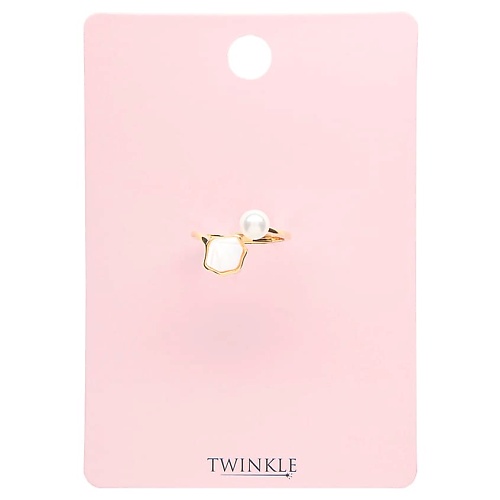 

TWINKLE Кольцо PEARL AND SHELL, Кольцо PEARL AND SHELL