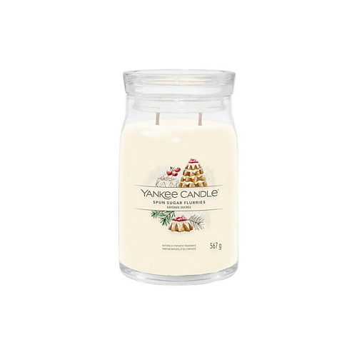 Свеча ароматическая YANKEE CANDLE Ароматическая свеча  Spun Sugar Flurries