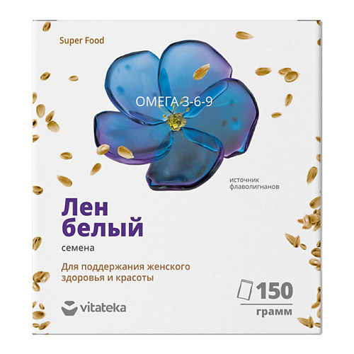 

VITATEKA Лен Белый Семена (Женская Красота), Лен Белый Семена (Женская Красота)