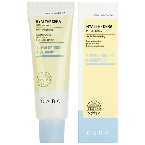 

DABO Крем для лица интенсивный с гиалуроновой кислотой и керамидами Hyalthecera Intense Cream, Крем для лица интенсивный с гиалуроновой кислотой и керамидами Hyalthecera Intense Cream
