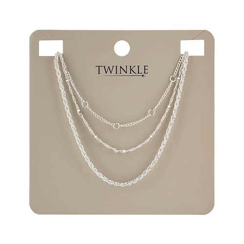 

TWINKLE Цепочка SILVER 3-IN-1, Цепочка SILVER 3-IN-1