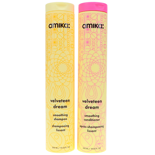 

AMIKA Набор Velveteen Dream Smoothing Shampoo and Conditioner Duo, Набор Velveteen Dream Smoothing Shampoo and Conditioner Duo