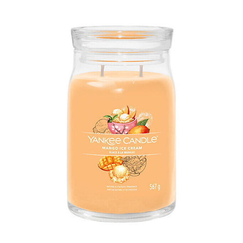 Свеча ароматическая YANKEE CANDLE Ароматическая свеча  Mango Ice Cream