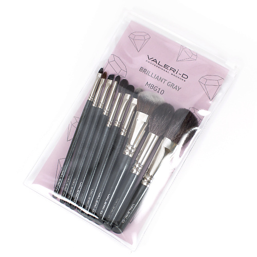 

VALERI-D Набор кистей BRILLIANT GREY, Набор кистей BRILLIANT GREY