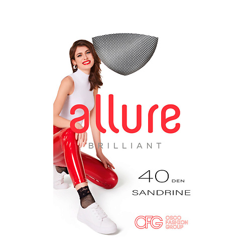 

ALLURE Носки женские SANDRINE 40 ден NERO, Носки женские SANDRINE 40 ден NERO