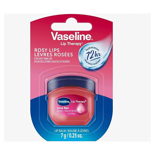 

VASELINE Бальзам для губ Lip Therapy Rosy Lips Mini, Бальзам для губ Lip Therapy Rosy Lips Mini