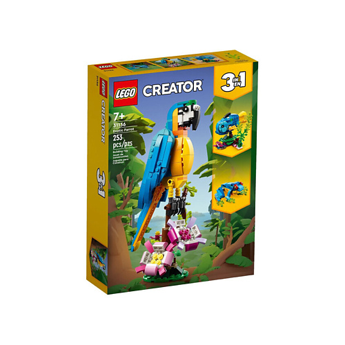 

LEGO Конструктор Creator Экзотический Павлин, Конструктор Creator Экзотический Павлин