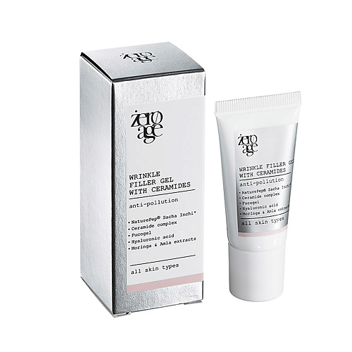 

ZERO AGE Гель-филлер с церамидами заполнитель морщин Wrinkle Filler Gel With Ceramides, Гель-филлер с церамидами заполнитель морщин Wrinkle Filler Gel With Ceramides