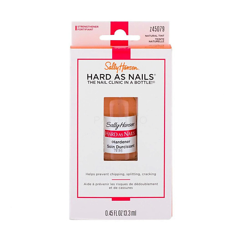 

SALLY HANSEN Средство для укрепления и выравнивания ногтей Hard As Nails Hardener, Средство для укрепления и выравнивания ногтей Hard As Nails Hardener
