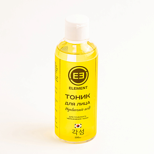 

ELEMENT Тоник для лица HYALURONIC ACID Для глубоко увлажнения кожи 200.0, Тоник для лица HYALURONIC ACID Для глубоко увлажнения кожи