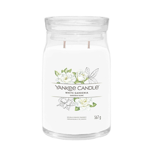 

YANKEE CANDLE Ароматическая свеча White Gardenia, Ароматическая свеча White Gardenia
