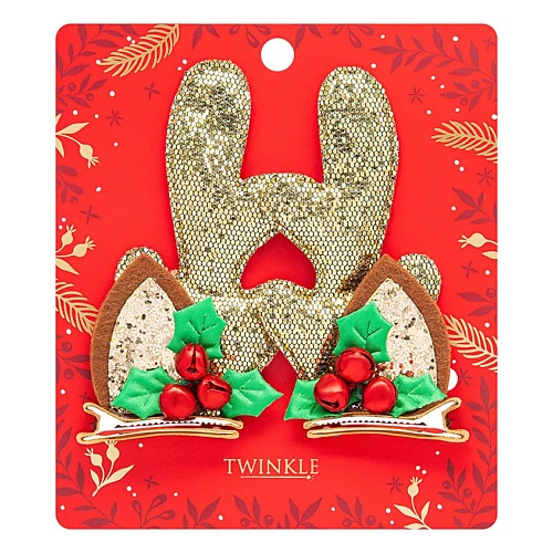 

TWINKLE Заколки для волос CHRISTMAS DEER, Заколки для волос CHRISTMAS DEER
