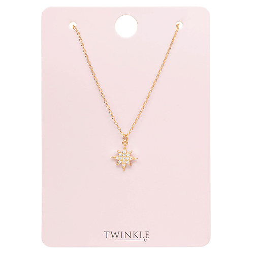 

TWINKLE Цепочка с кулоном STAR AND CRYSTALS, Цепочка с кулоном STAR AND CRYSTALS