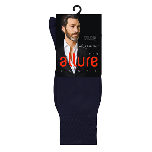 

ALLURE Носки мужские LYON ТЁМНО-СИНИЙ, Носки мужские LYON ТЁМНО-СИНИЙ