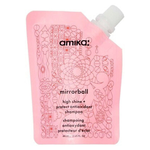 

AMIKA Шампунь для сияния волос Mirrorball High Shine + Protect, Шампунь для сияния волос Mirrorball High Shine + Protect