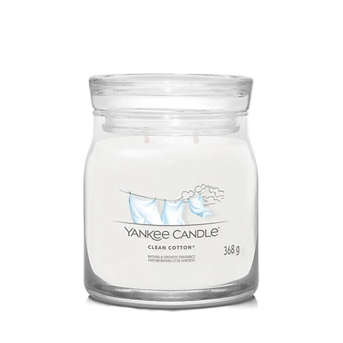 Свеча ароматическая YANKEE CANDLE Ароматическая свеча Clean Cotton