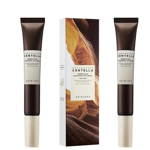 

SKIN1004 Набор кремов для глаз Madagascar Centella Probio-Cica Bakuchiol Eye Cream Twin Pack, Набор кремов для глаз Madagascar Centella Probio-Cica Bakuchiol Eye Cream Twin Pack