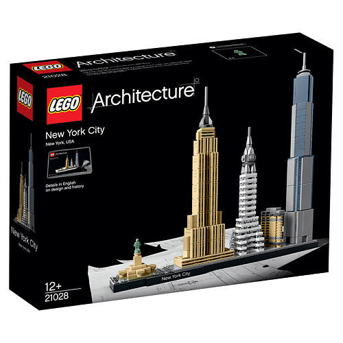 

LEGO Конструктор Architecture 21028 New York City, Конструктор Architecture 21028 New York City