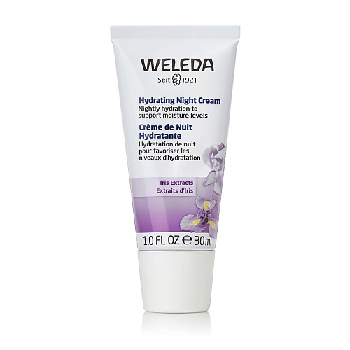 

WELEDA Увлажняющий ночной крем с экстрактом ириса Iris Night Cream 30.0, Увлажняющий ночной крем с экстрактом ириса Iris Night Cream