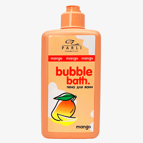 

PARLI Пена для ванн серии Bubble Bath Mango, Пена для ванн серии Bubble Bath Mango