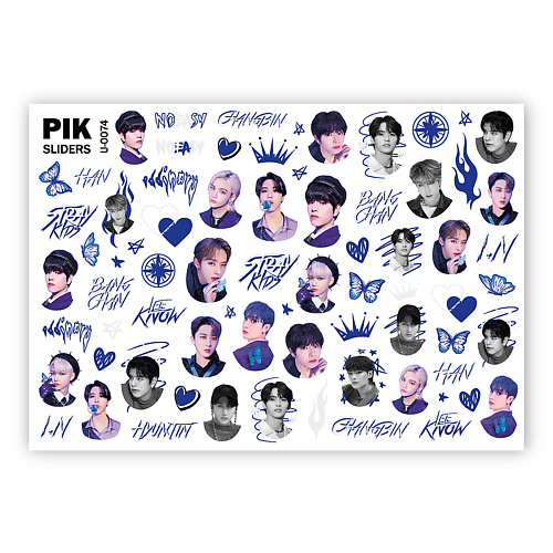 

PIK Слайдеры для ногтей P-074, Слайдеры для ногтей P-074