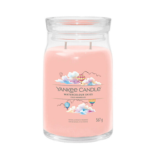 Свеча ароматическая YANKEE CANDLE Ароматическая свеча  Watercolor Skies