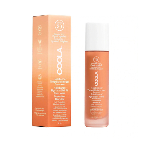 BB кремы  Лэтуаль COOLA Солнцезащитный BB-крем для лица Rosilliance Tinted Moisturizer SPF 30 44