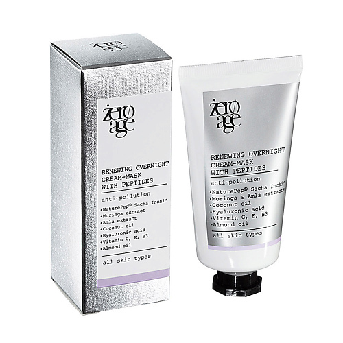 ZERO AGE Ночная регенерирующая крем-маска с пептидами Renewing Overnight Cream-Mask Peptides 298₽