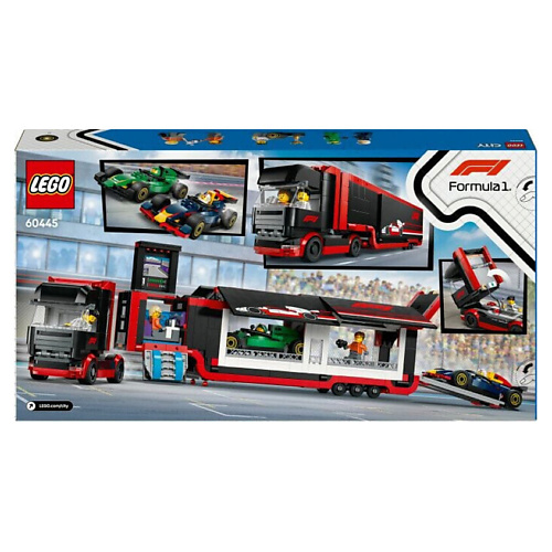 

LEGO Конструктор City F1 Transporter mit RB20 & AMR24, Конструктор City F1 Transporter mit RB20 & AMR24