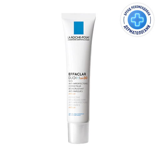 

LA ROCHE-POSAY Effaclar DUO(+) Корректирущий крем-гель для проблемной кожи лица от прыщей, акне и постакне с салициловой кислотой, ниацинамидом и цинком, SPF 30, Effaclar DUO(+) Корректирущий крем-гель для проблемной кожи лица от прыщей, акне и постакне с