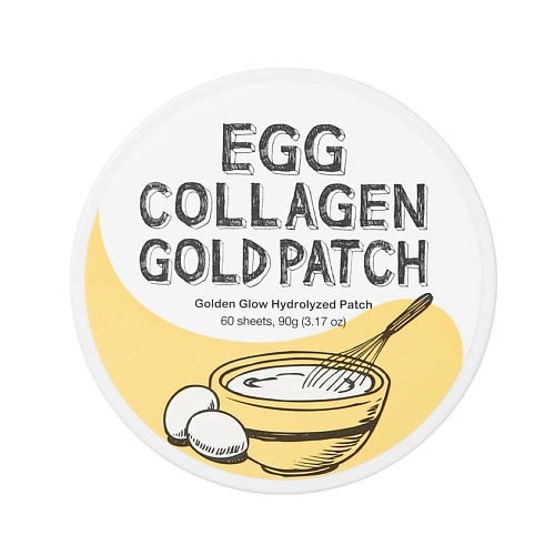 

TOO COOL FOR SCHOOL Патчи гелевые для глаз с коллагеном и яичным экстрактом Egg Collagen, Патчи гелевые для глаз с коллагеном и яичным экстрактом Egg Collagen