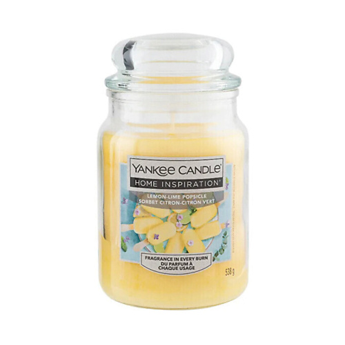 Свеча ароматическая YANKEE CANDLE Ароматическая свеча Lemon Lime Popsicle