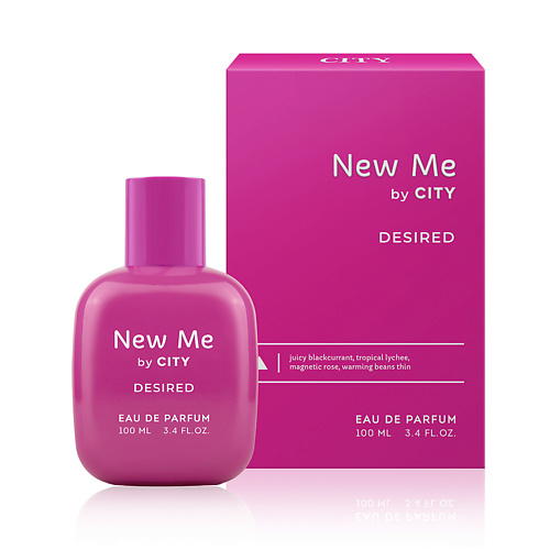 

CITY PARFUM Парфюмерная вода City New Me Desired ПВ 100 мл Сити Нью Ми Дизайрэд, Парфюмерная вода City New Me Desired ПВ 100 мл Сити Нью Ми Дизайрэд