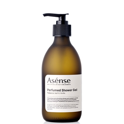 ASENSE Гель для душа парфюмированный аромат табачный лист и ваниль 3000 1700₽