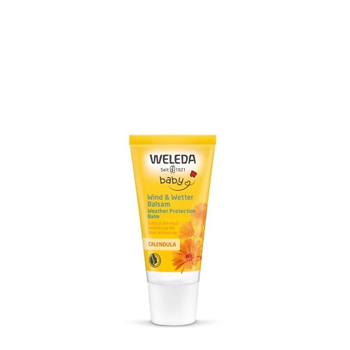 

WELEDA Защитный бальзам с экстрактом календулы Wind & Wetther Balm для малышей 30.0, Защитный бальзам с экстрактом календулы Wind & Wetther Balm для малышей