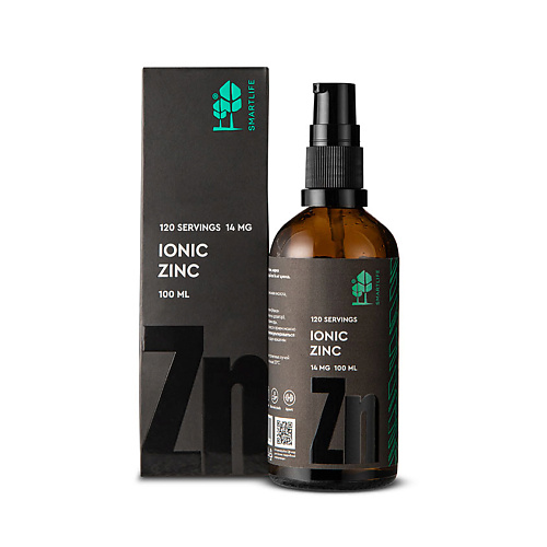 

SMARTLIFE Ионизированный цинк 16 мг Ionic Zink, Ионизированный цинк 16 мг Ionic Zink