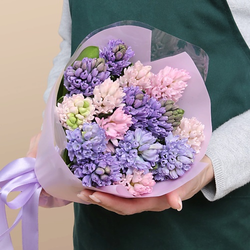 

STUDIO FLORISTIC Букет Гиацинтов «Аромат мечты», Букет Гиацинтов «Аромат мечты»