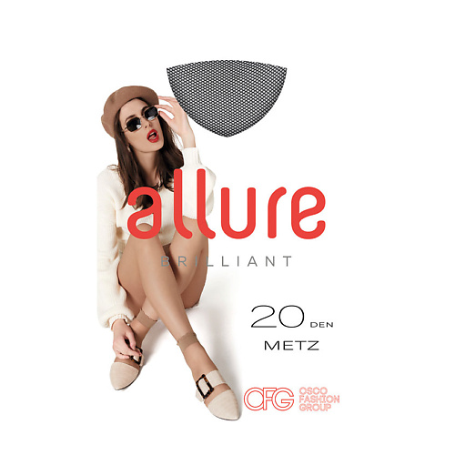 

ALLURE Носки женские 20 ден Metz Nero, Носки женские 20 ден Metz Nero