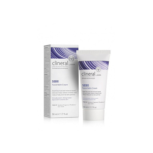 

AHAVA Успокаивающий крем-бальзам Clineral SEBO Facial Balm, Успокаивающий крем-бальзам Clineral SEBO Facial Balm