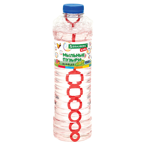 

BRAUBERG Мыльные пузыри 1000 мл KIDSПРОШУ ИЗМЕНИТЬ НДС НА 10%, Мыльные пузыри 1000 мл KIDSПРОШУ ИЗМЕНИТЬ НДС НА 10%