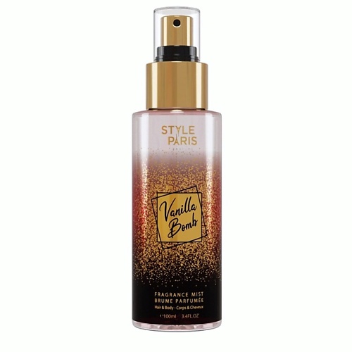 

STYLE PARIS Спрей-мист для тела Vanilla Bomb, Спрей-мист для тела Vanilla Bomb