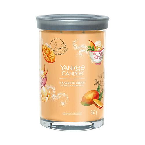 Свеча ароматическая YANKEE CANDLE Ароматическая свеча  Mango Ice Cream