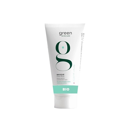 

GREEN SKINCARE Очищающая детокс маска с зеленой глиной и какао Purity, Очищающая детокс маска с зеленой глиной и какао Purity