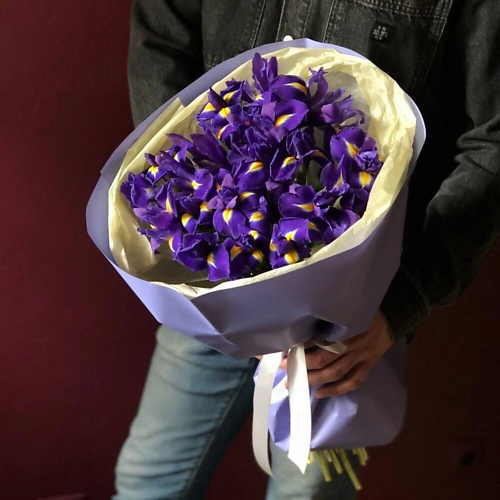 

ЦВЕТЫ И ШТУЧКИ Букет из 25 Ирисов, Букет из 25 Ирисов