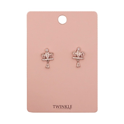

TWINKLE Серьги White Crown, Серьги White Crown