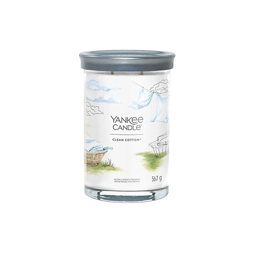 Свеча ароматическая YANKEE CANDLE Ароматическая свеча Clean Cotton