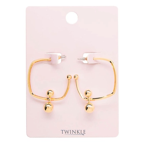 

TWINKLE Серьги GOLDEN PENDULUM, Серьги GOLDEN PENDULUM