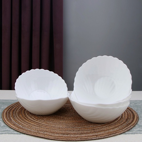 

ARYA HOME COLLECTION Салатник из опалового стекла Shell, Салатник из опалового стекла Shell